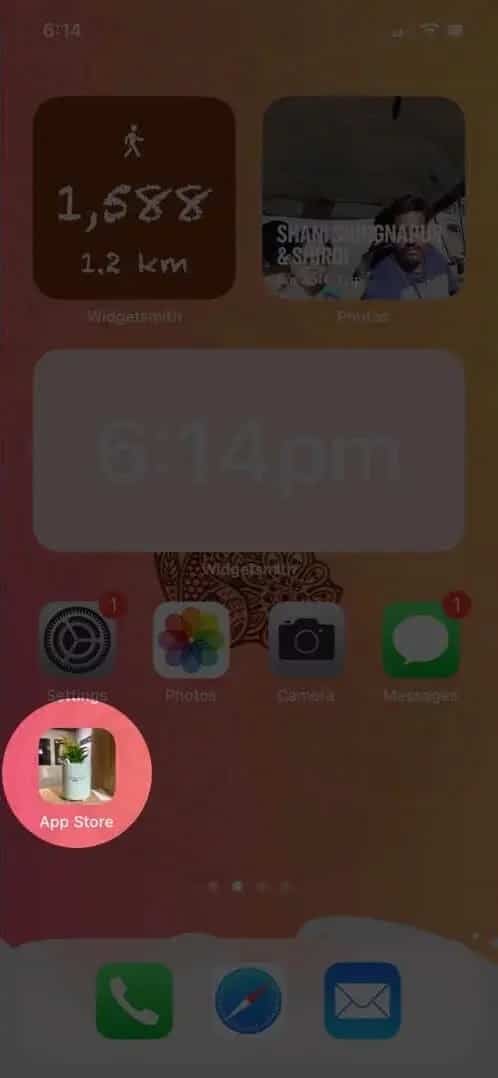 تغيير رموز التطبيقات