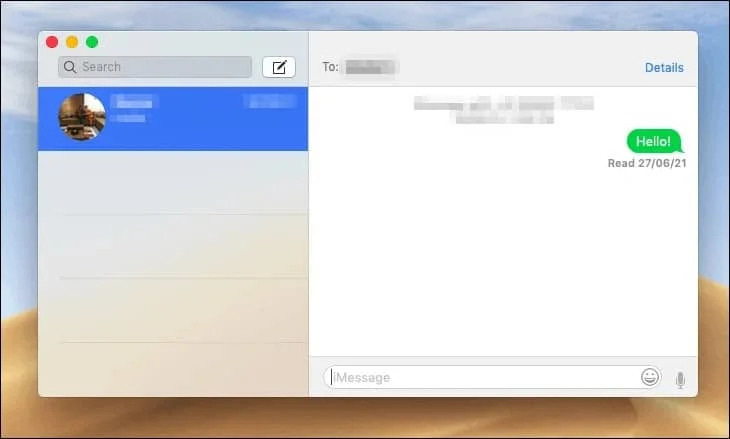 قم بتشغيل iMessage على Mac قم بتشغيل iMessage على Mac