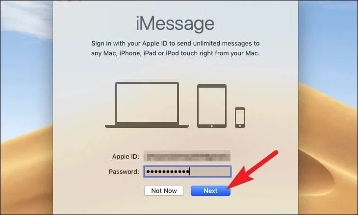 قم بتشغيل iMessage على Mac قم بتشغيل iMessage على Mac