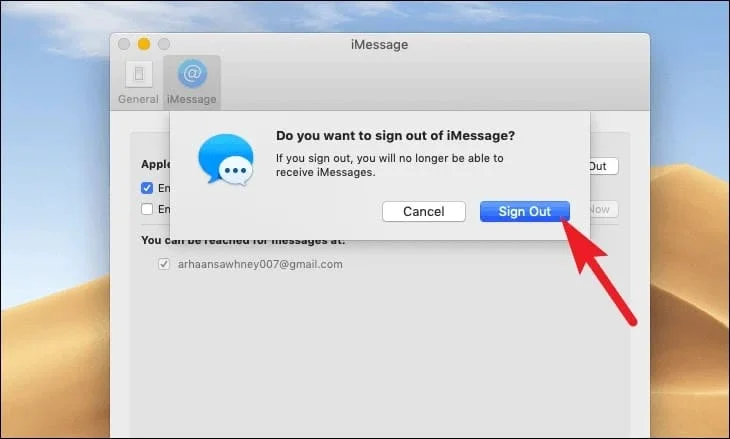 كيفية إيقاف تشغيل iMessage على Mac كيفية إيقاف تشغيل iMessage على Mac