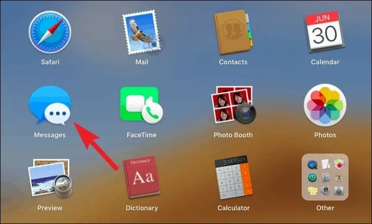 قم بتشغيل iMessage على Mac قم بتشغيل iMessage على Mac