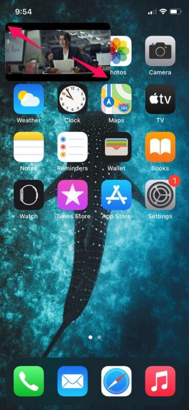 يوتيوب صورة داخل صورة ios-14