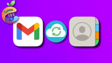 جهات اتصال Gmail مع iPhone